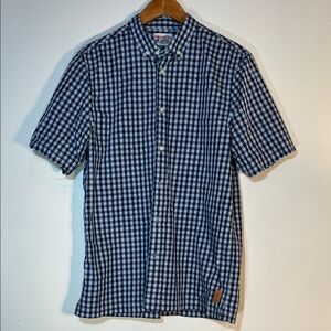 Scotch & Soda Navy and White Checkered Blue Check Amsterdam Shirt